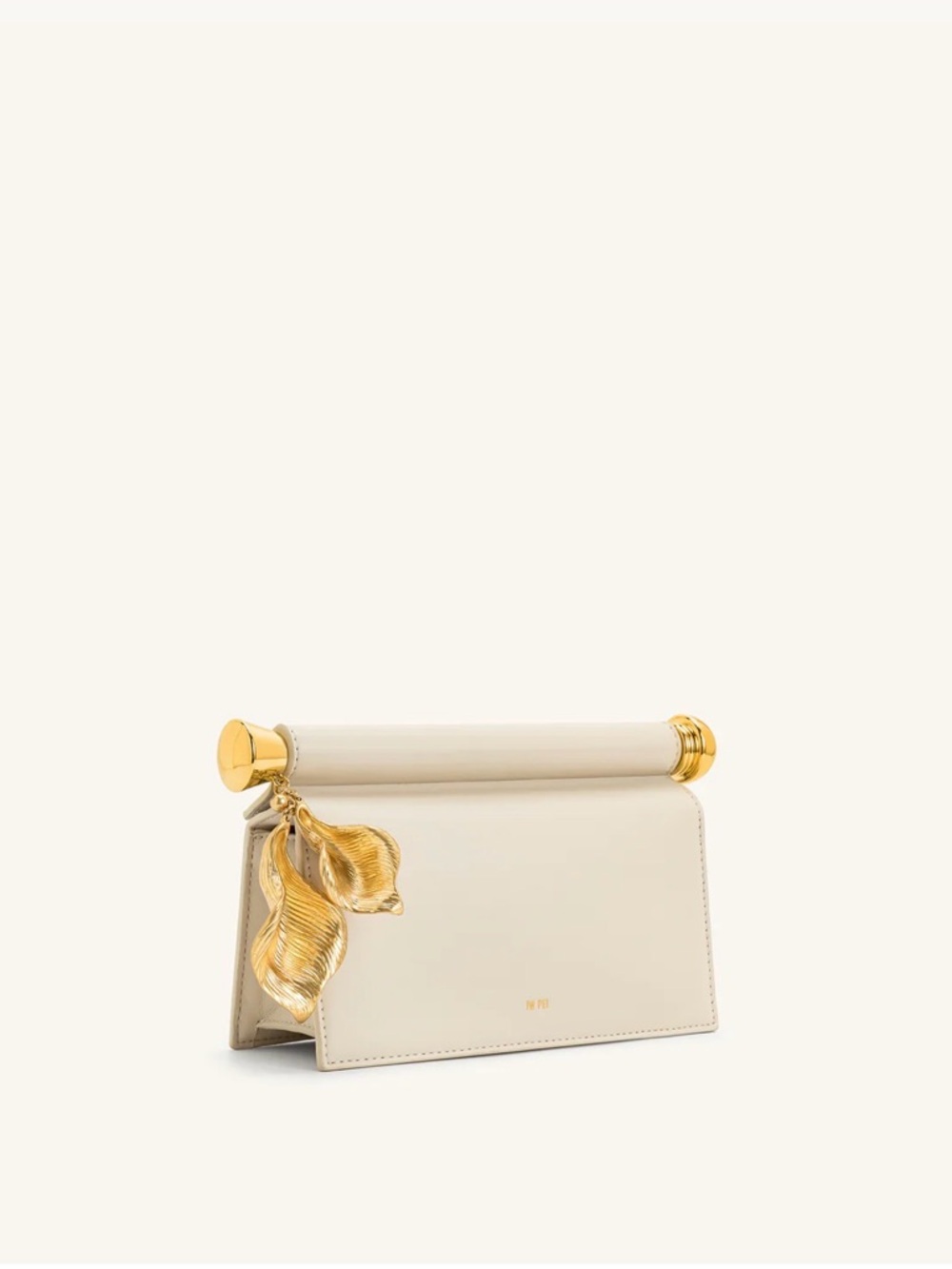 JW PEI Clutch with Gold Leaf Charm